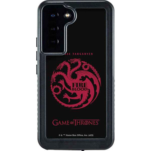 Game of Thrones: House Targaryen Galaxy S24 Plus Waterproof Case